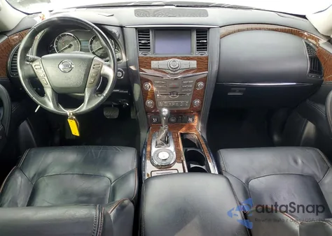 2019 Nissan Armada Sv z USA, uszkodzony, nr VIN JN8AY2ND2K9086726